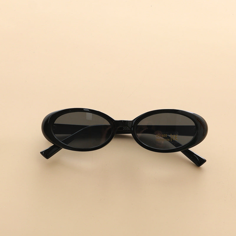 Sunshade Sunglasses Anti-UV Kids Retro Concave Shape