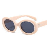 Mi Nail Sunglasses Fashion Personality Oval Sunglasses