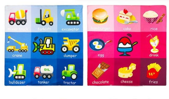 Baby Jiugongge Newspaper Early Education 6-12 Months Ringing Paper