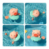 Toys Play Baby Children's And Summer Bath-Toy Bubbles Small-Float Clockwork Swimming