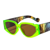 Personality Color Plastic  Sunglasses, Trendy Sunglasses For Men And Women, Cross-Border Sunglasses