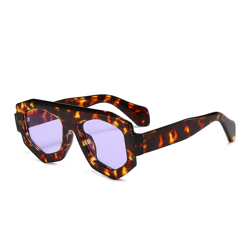 Personalized Plain Glasses Travel Street Shot Color Glasses Frame