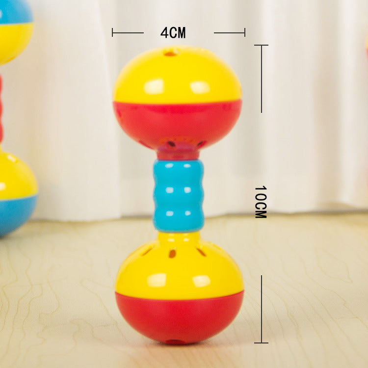 Newborn Rattle Toy Double-headed
