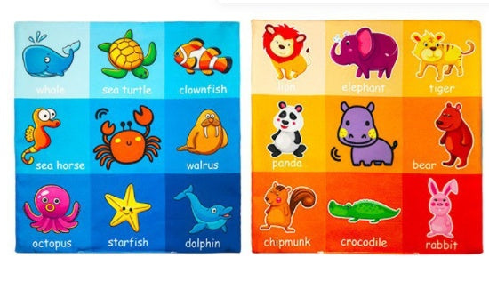 Baby Jiugongge Newspaper Early Education 6-12 Months Ringing Paper