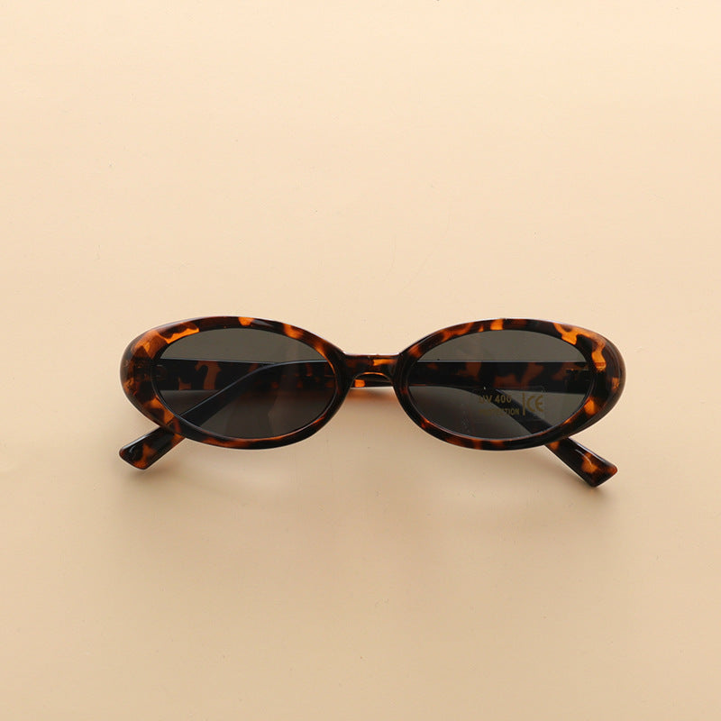 Sunshade Sunglasses Anti-UV Kids Retro Concave Shape