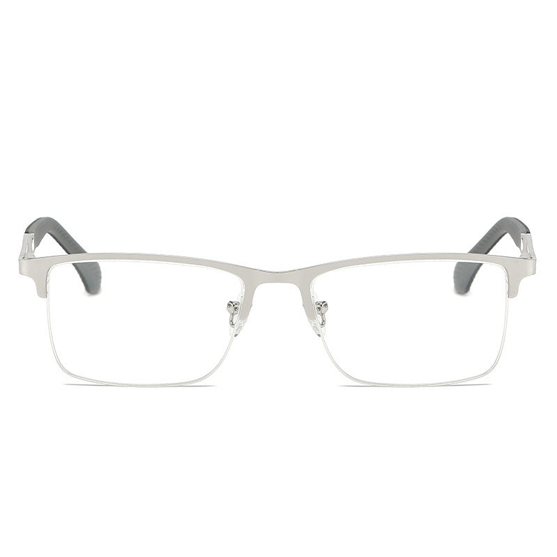 New Anti-blue Light Half Frame Fishing Line Fashion Reading Glasses