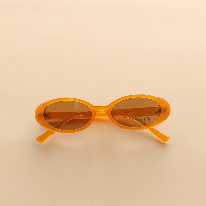Sunshade Sunglasses Anti-UV Kids Retro Concave Shape