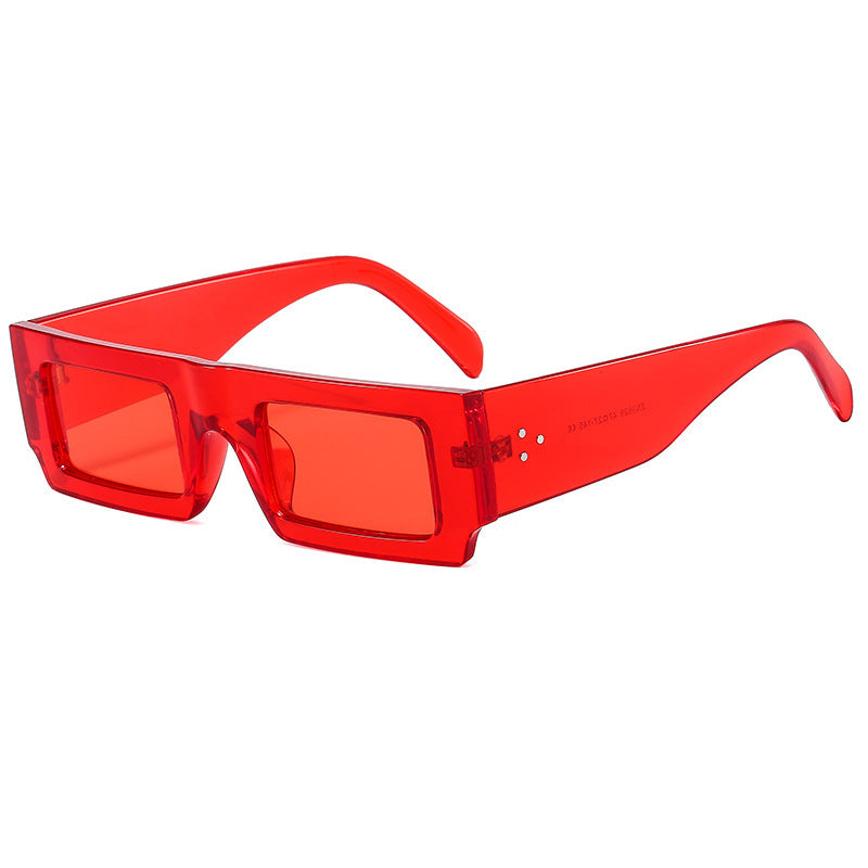 Square Sunglasses Candy Color Colorful Glasses