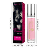 Women's 10ml Portable Pheromone Roller Perfume, Fresh, Natural, Elegant And Long-lasting Fragrance, Suitable For Dating, Travel And Parties In 2025