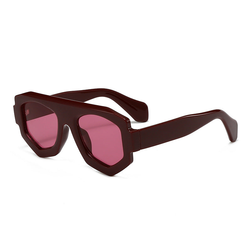 Personalized Plain Glasses Travel Street Shot Color Glasses Frame