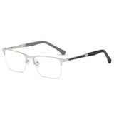 New Anti-blue Light Half Frame Fishing Line Fashion Reading Glasses