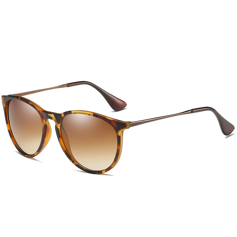 Retro Simple Polarized Sunglasses, Couple Cat Eye Glasses, Colorful Toad Sunglasses