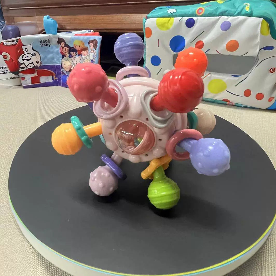 Baby Manhattan Finger Ball Rattle Toy