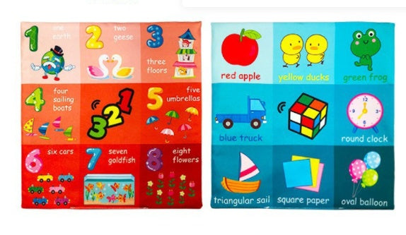 Baby Jiugongge Newspaper Early Education 6-12 Months Ringing Paper