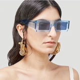 Square Sunglasses Candy Color Colorful Glasses