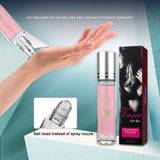Women's 10ml Portable Pheromone Roller Perfume, Fresh, Natural, Elegant And Long-lasting Fragrance, Suitable For Dating, Travel And Parties In 2025