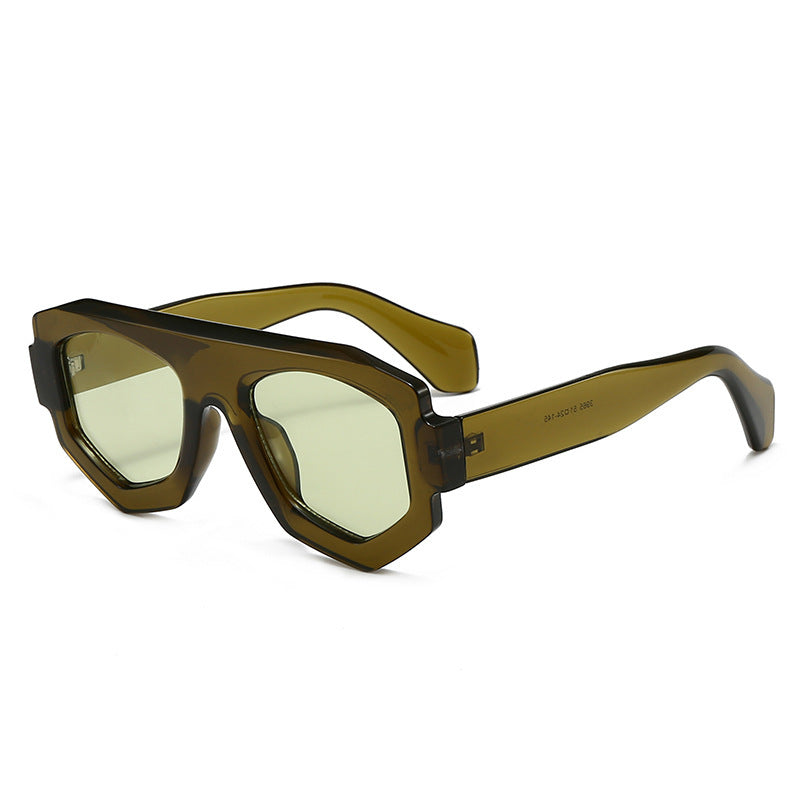 Personalized Plain Glasses Travel Street Shot Color Glasses Frame