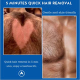 5 Mins Efficiency Private Label Natural Organic Herbal Full Body Painless Depilatory Men And Women Permanent Hair Removal Cream