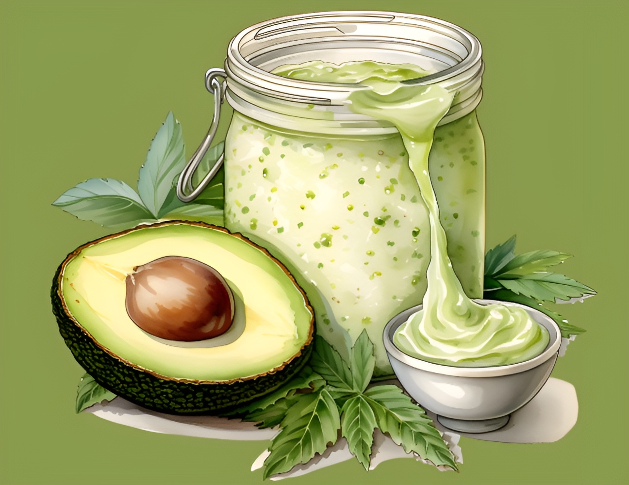 Avocado Ranch: Creamy and Mild